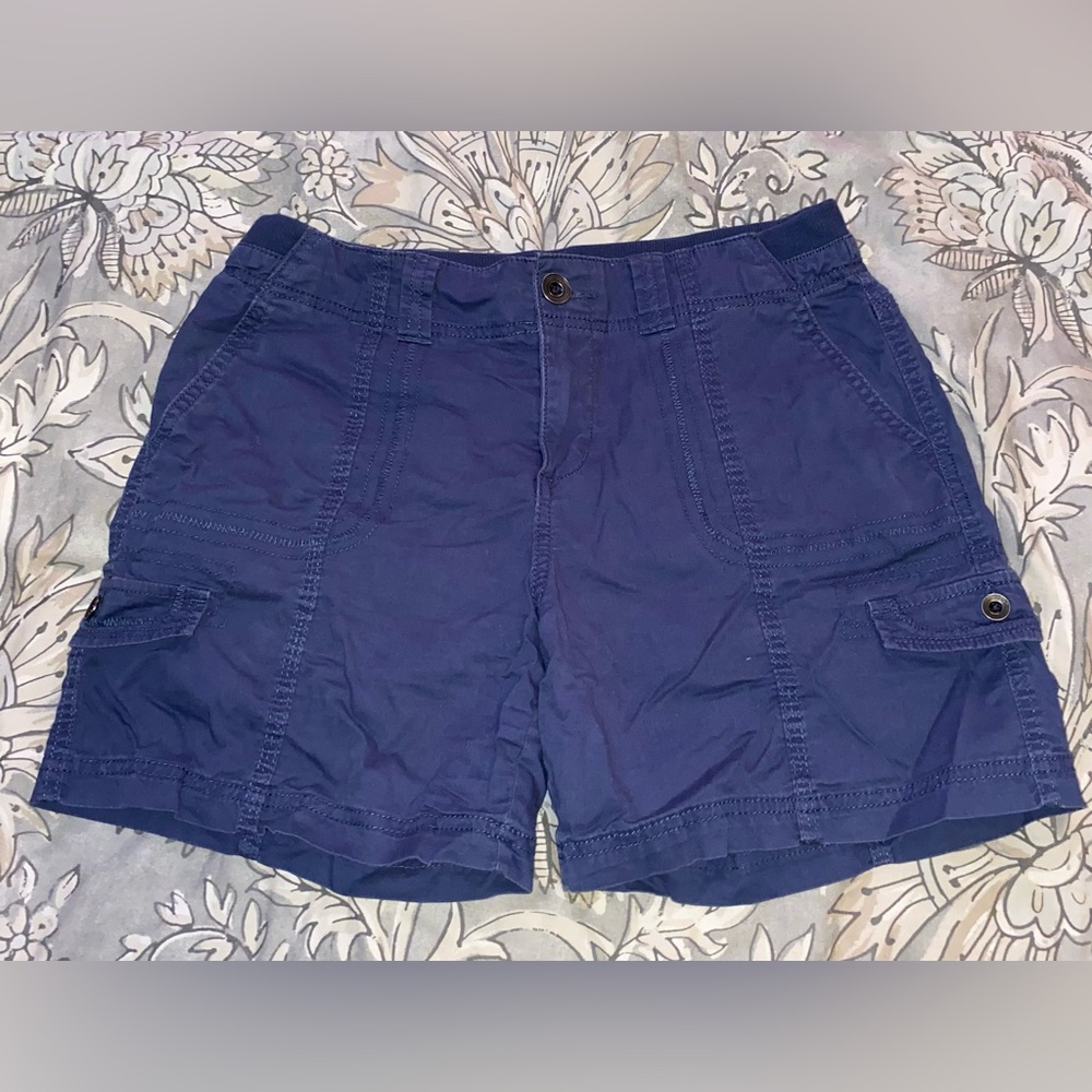 size 10 blue short Style&Co cargo shorts